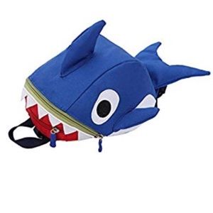 BagABoo Toddler Backpack with Leash in Shark